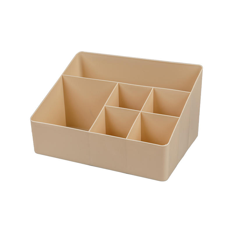 Caja de almacenamiento de escritorio multifuncional, caja de almacenamiento de cosméticos