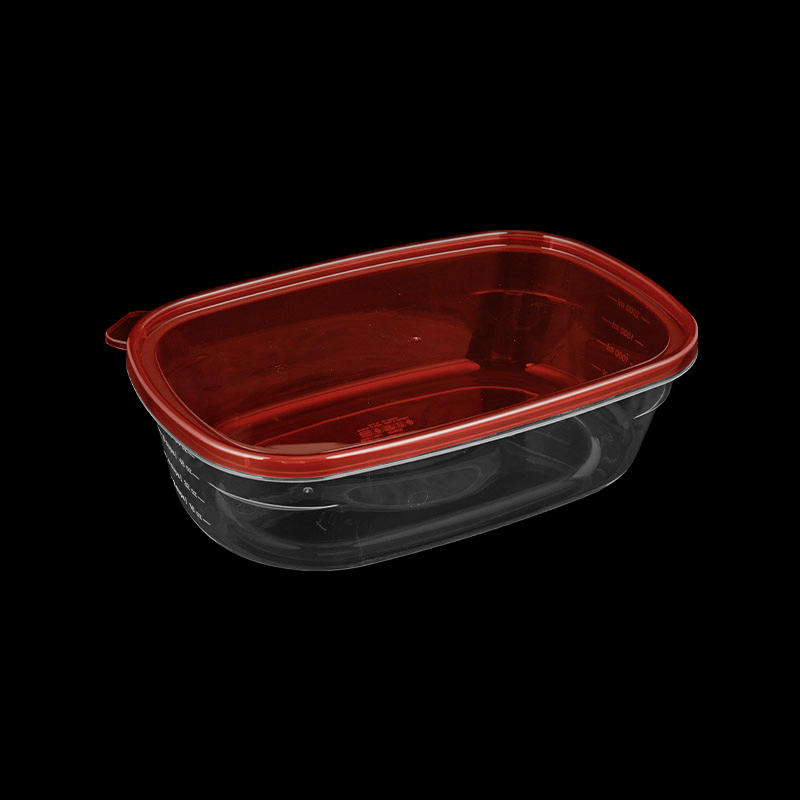 Caja de conservación de alimentos rectangular, el color se puede personalizar