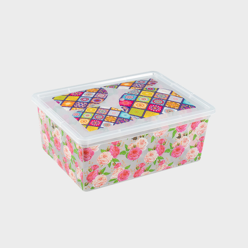 Caja de almacenamiento de plástico multiusos PFB203