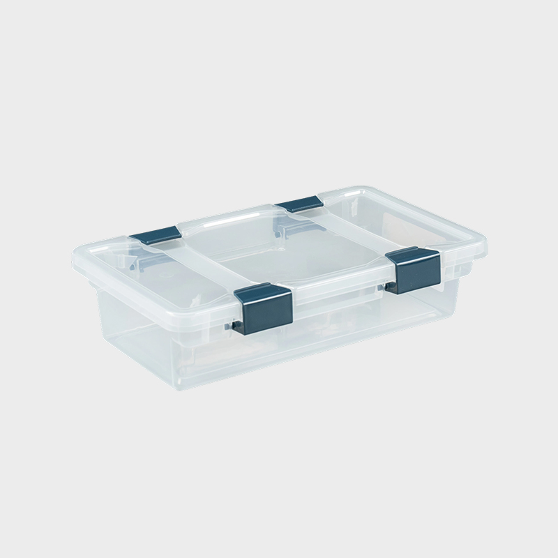 Caja expositora de cosméticos con tapa transparente estilo cajón PFB002