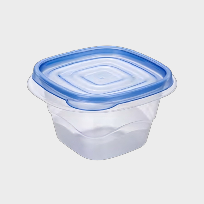 Caja de almacenamiento de alimentos de PP de 500 ml con tapa a presión PFB013